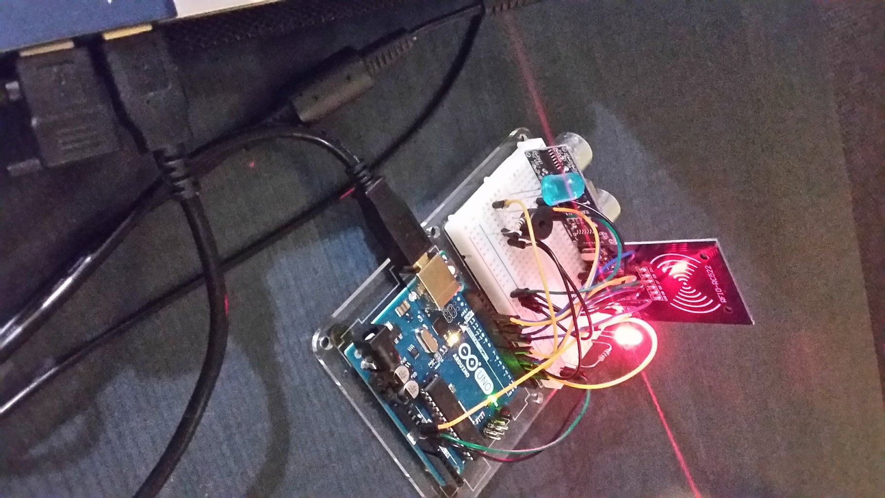 Arduino Ultrasonic Alarm : 7 Steps (with Pictures) - Instructables