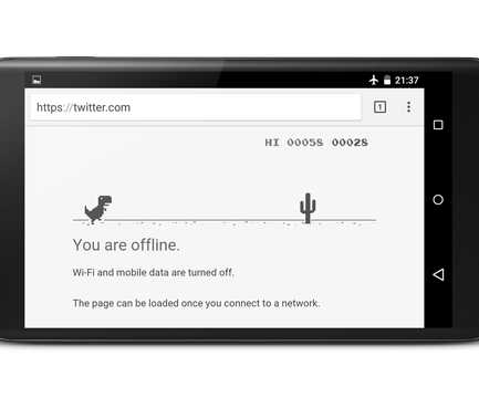 Chrome Dinosaur Game With CloudX