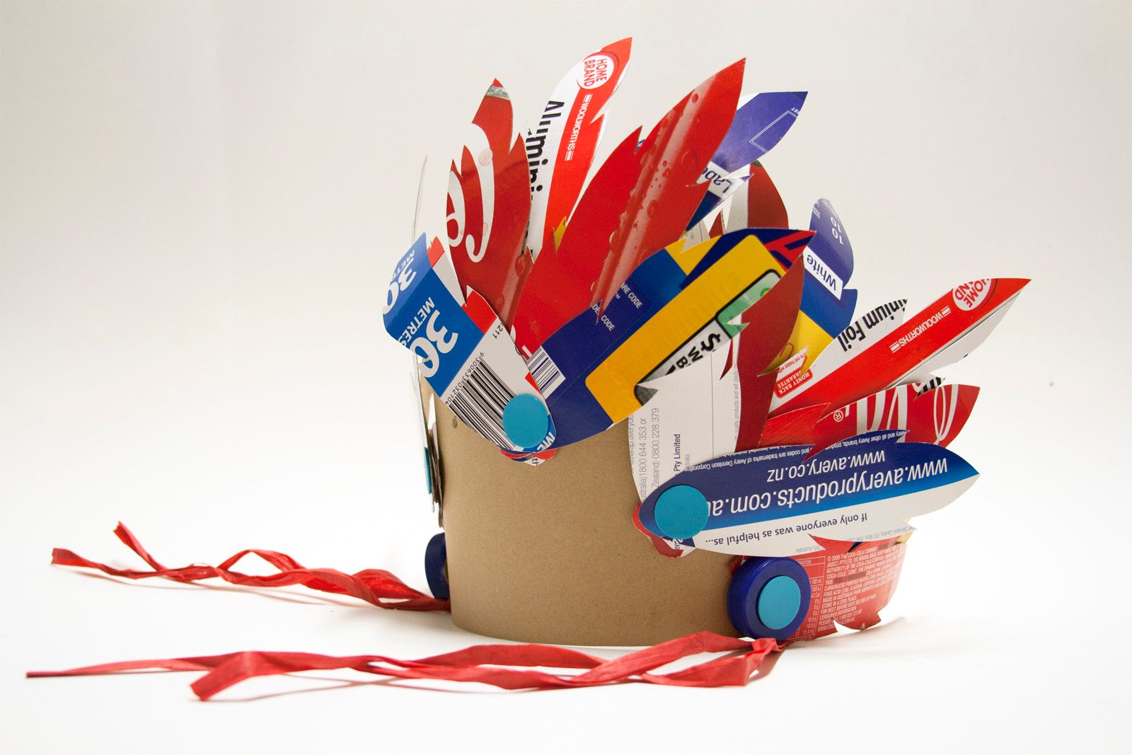 Makedo Feathered Headdress