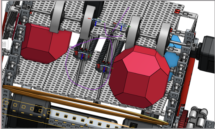 “3D CAD-Designed VEX V5 Robot for Competitive Robotics : 4 Steps ...
