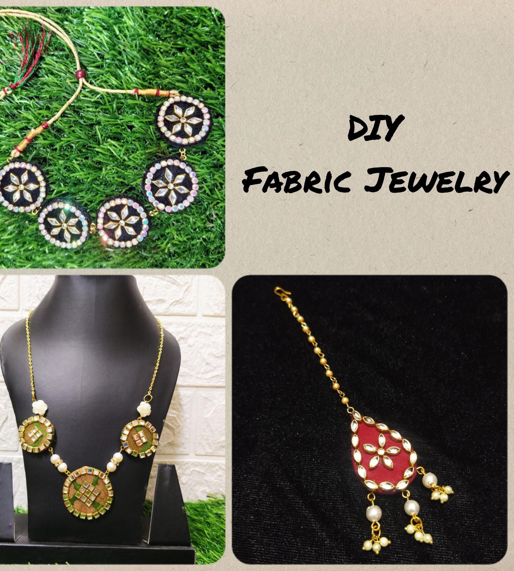 DIY Fabric Jewelry 23 Steps (with Pictures) Instructables