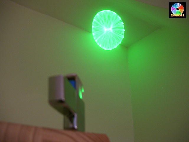 Laser Projector in a Zippo