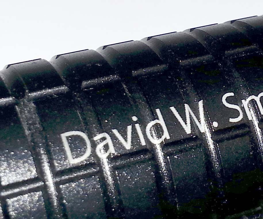 Personalize your anodized flashlights with a laser-engraver at TechShop