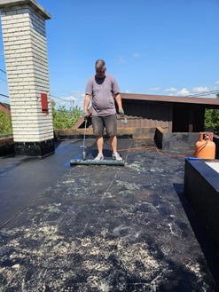 Full Waterproofing With Bitumen