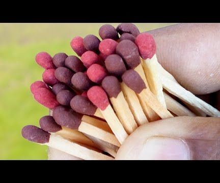 Latest 4 Awesome Ideas With Matchstick - You've Never Seen Before