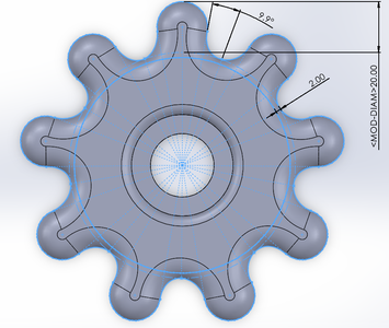 Design in SolidWorks