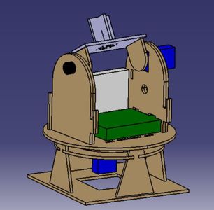 Design and Cut Out the Solar Tracker