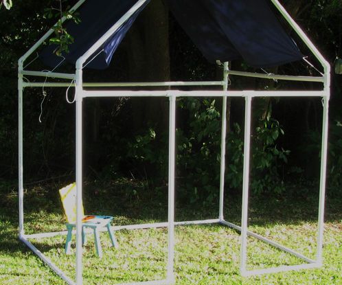 Fast and Easy, PVC Kids Fort (for Under $60)