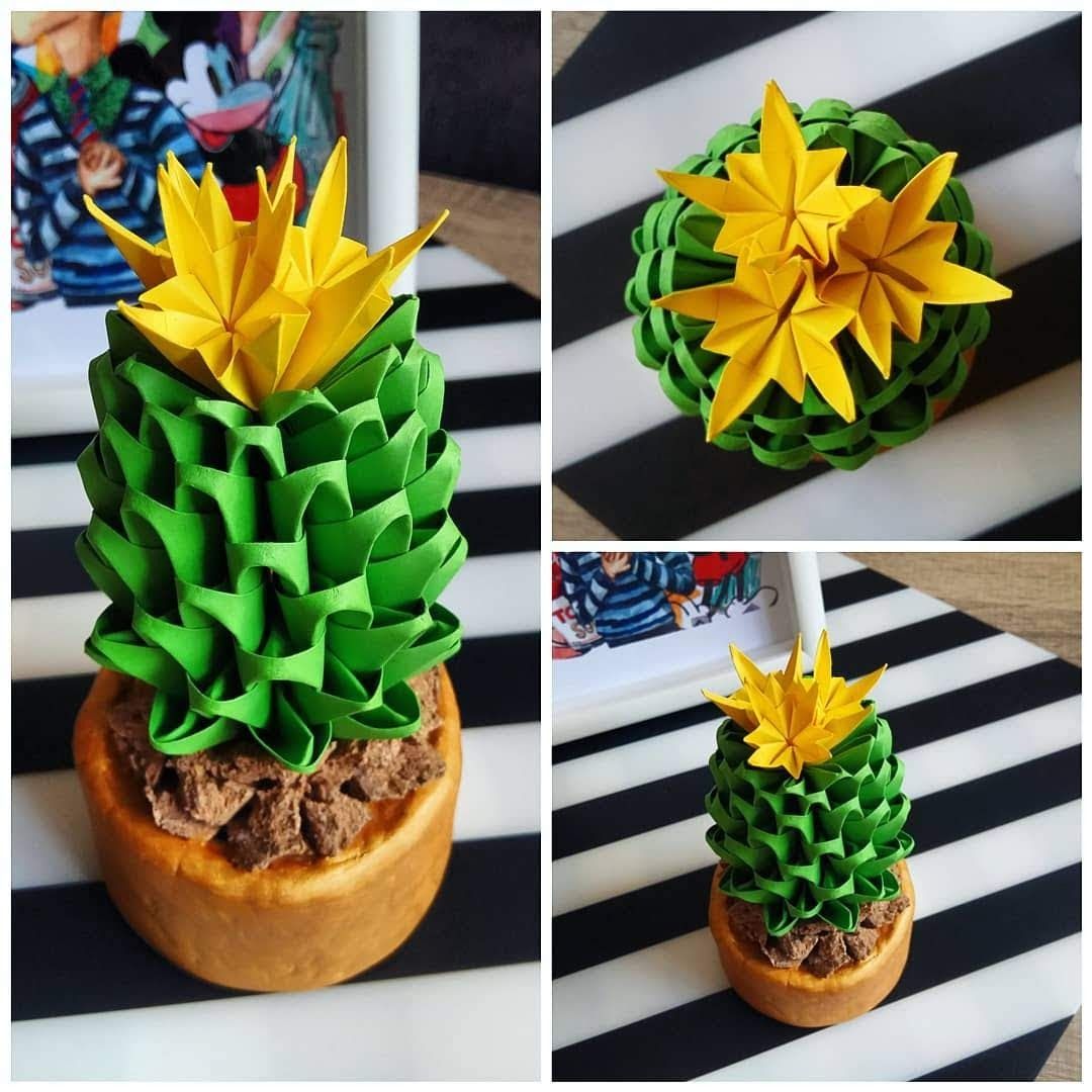 3D Cactus Origami DIY : 5 Steps - Instructables