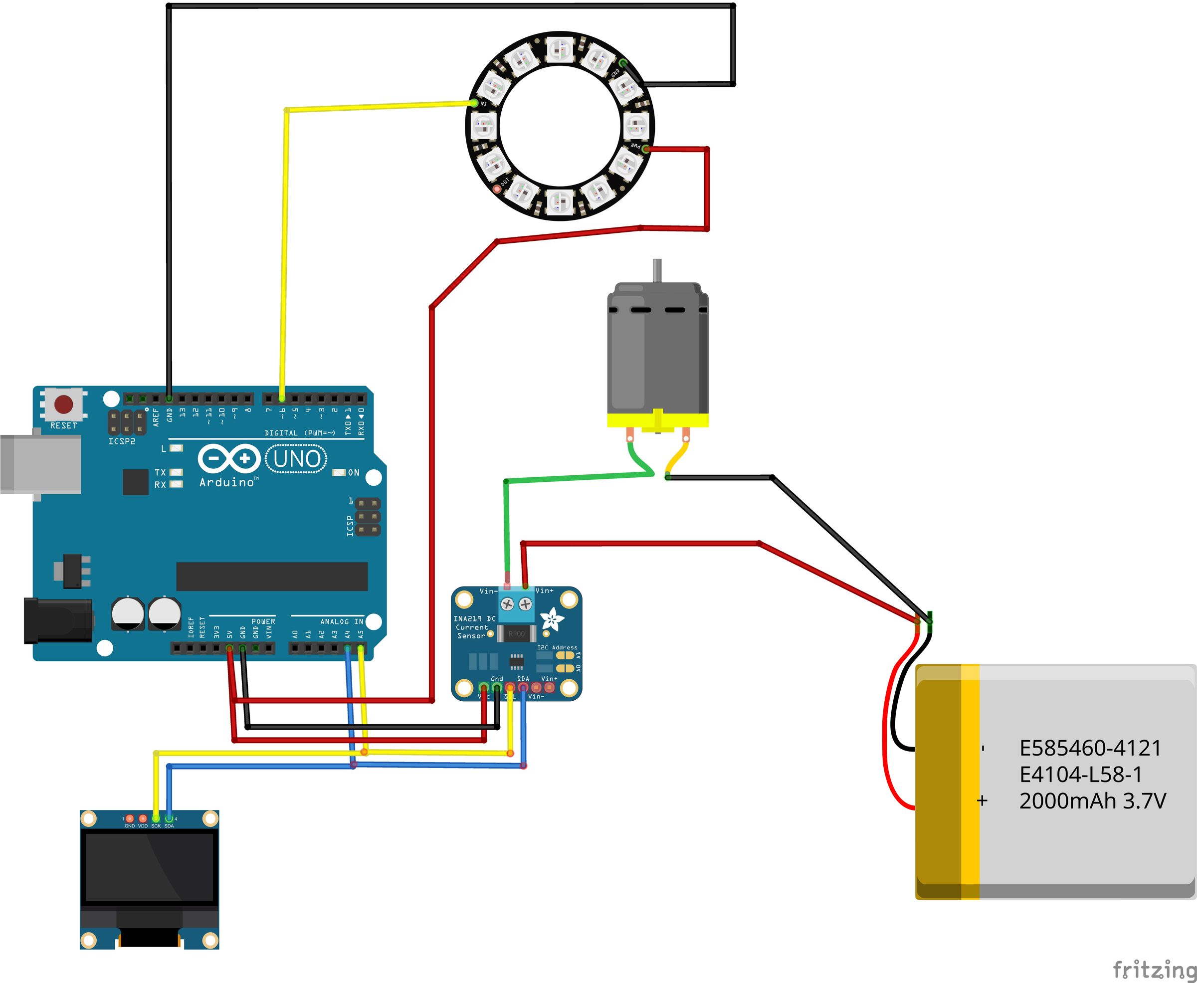 Arduino Battery Health Monitor With LED Indicator : 5 Steps (with ...
