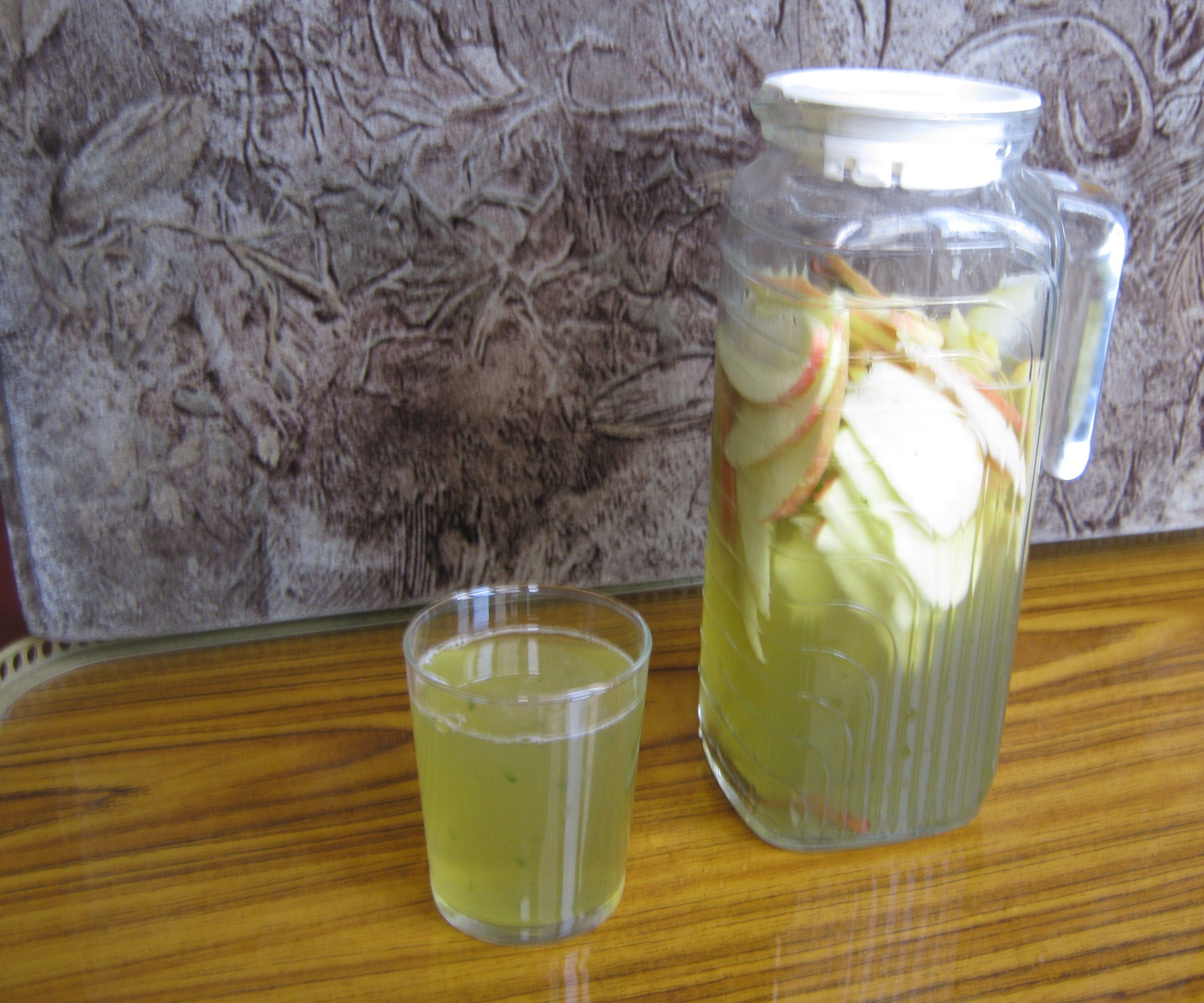Apple Cinnamon Mint Water
