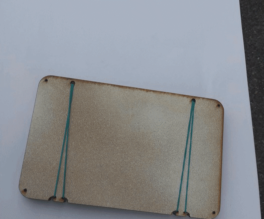 Rubberband Hinged Box