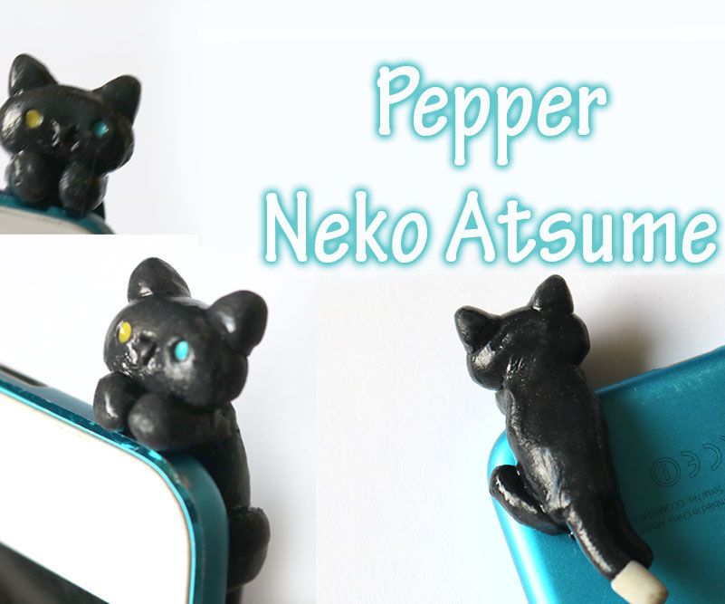 Tutorial: Pepper DIY Neko Atsume Phone Charm - Polymer Clay