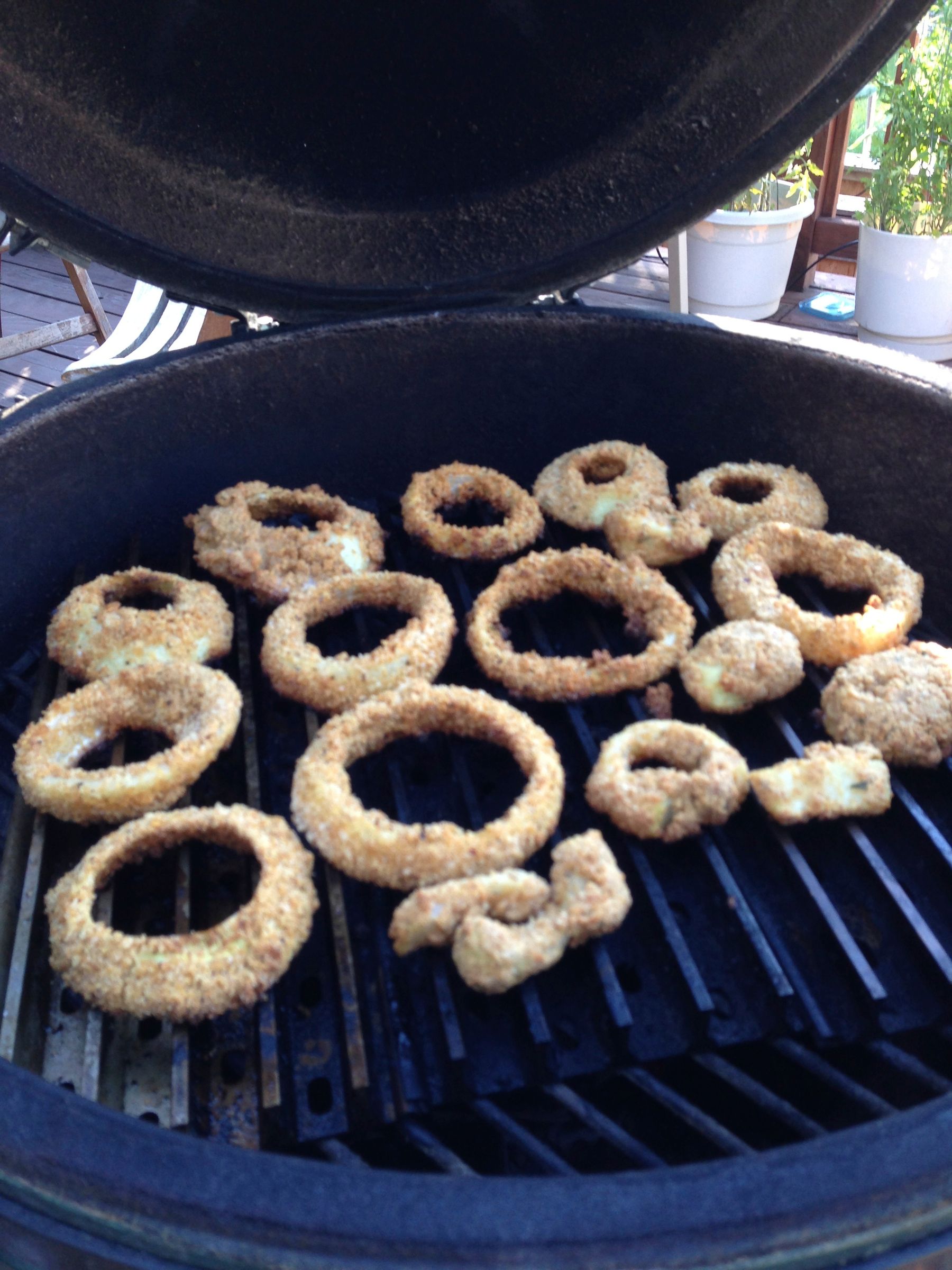 Best Ever Sweet Onion Rings on the Grill-