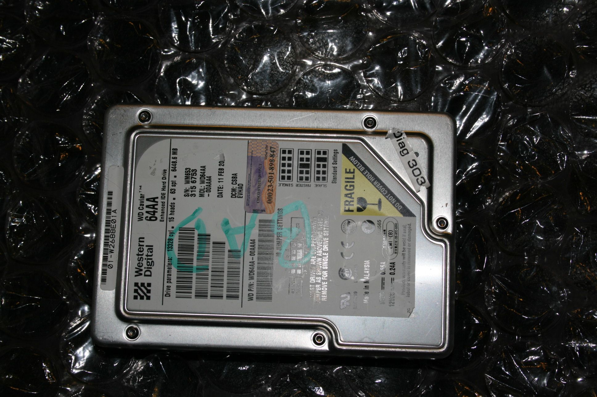 Taking apart a hard drive