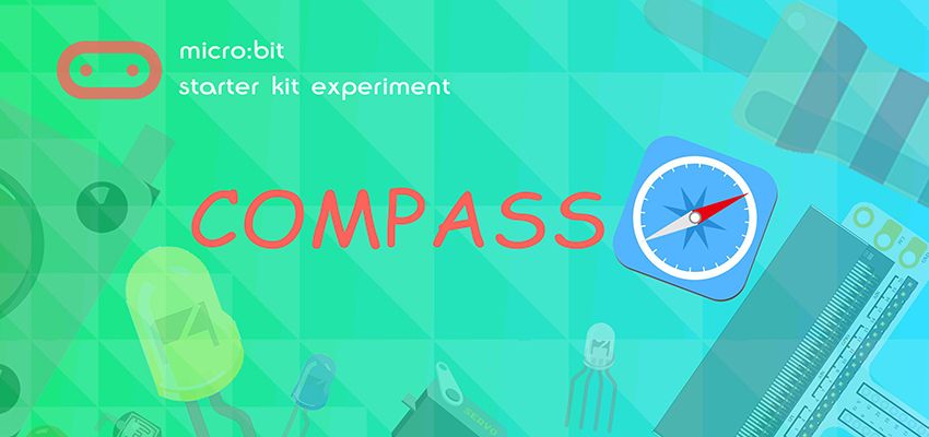 Micro:bit Experiment 13: Compass —— Elecfreaks Mirco: Bit Starter Kit ...