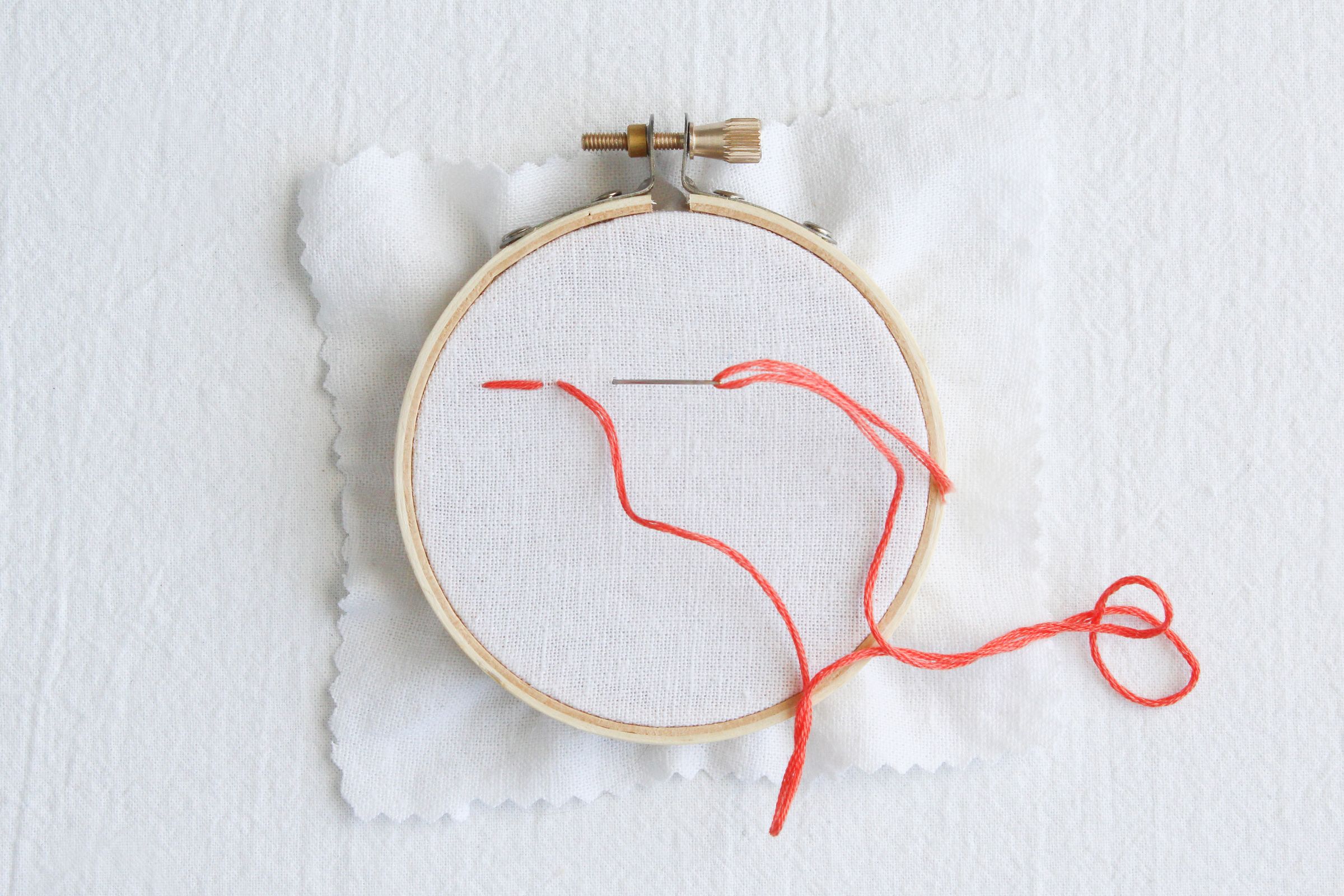 Sewing the Running Stitch 5 Steps Instructables