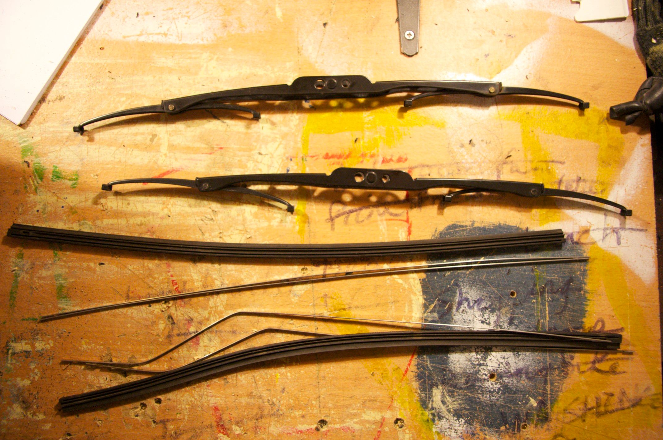 Windscreen Wiper Blade Photo Mobile 4 Steps (with Pictures