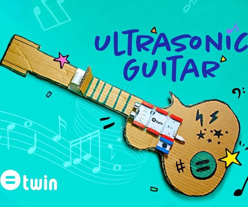 Twin Ultrasonic Guitar