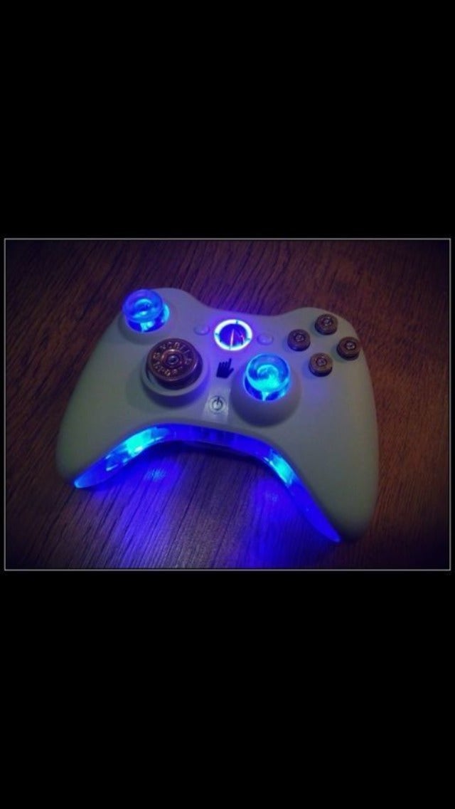 Xbox 360 Wireless Modded LED Controller 7 Steps Instructables