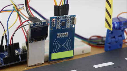 Make Arduino RFID Barrier System With OLED Display : 6 Steps (with ...