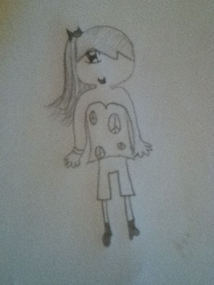 Drawing an Animea Girl