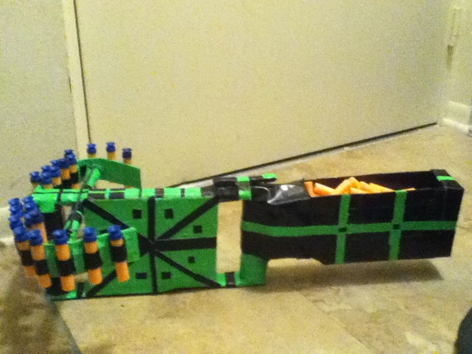 My Version of Huskers Nerf Paper Crossbow- the Slayve Driver
