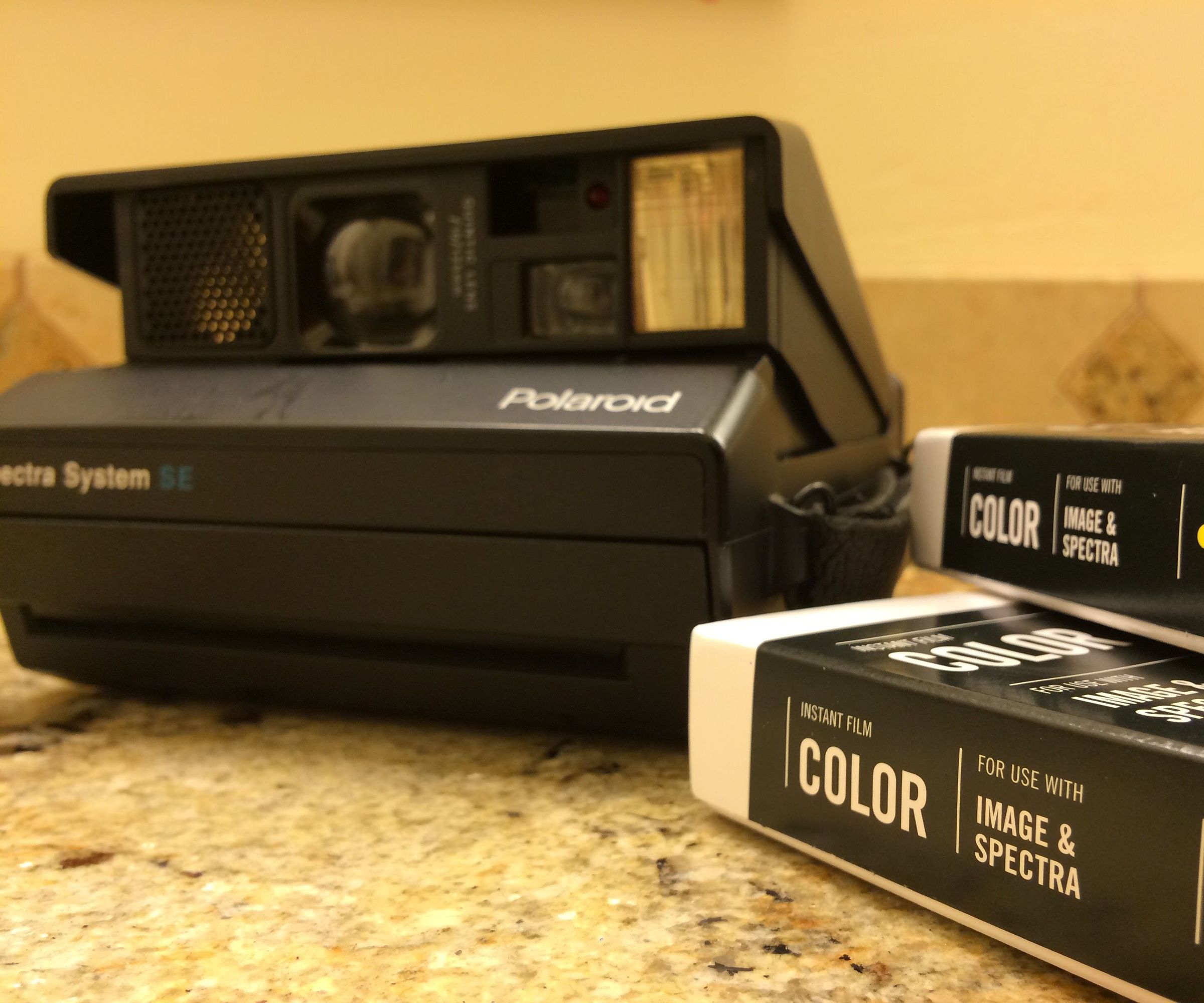 Take Multiple Exposures on a Polaroid Spectra