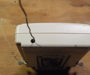 Drill Hole and Thread Antenna