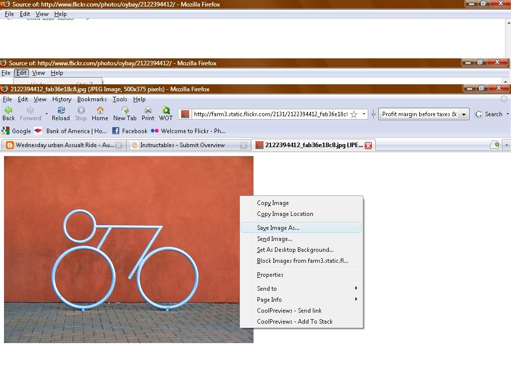 Saving Pictures From Flickr W/o Getting the Spaceball Gif in Firefox