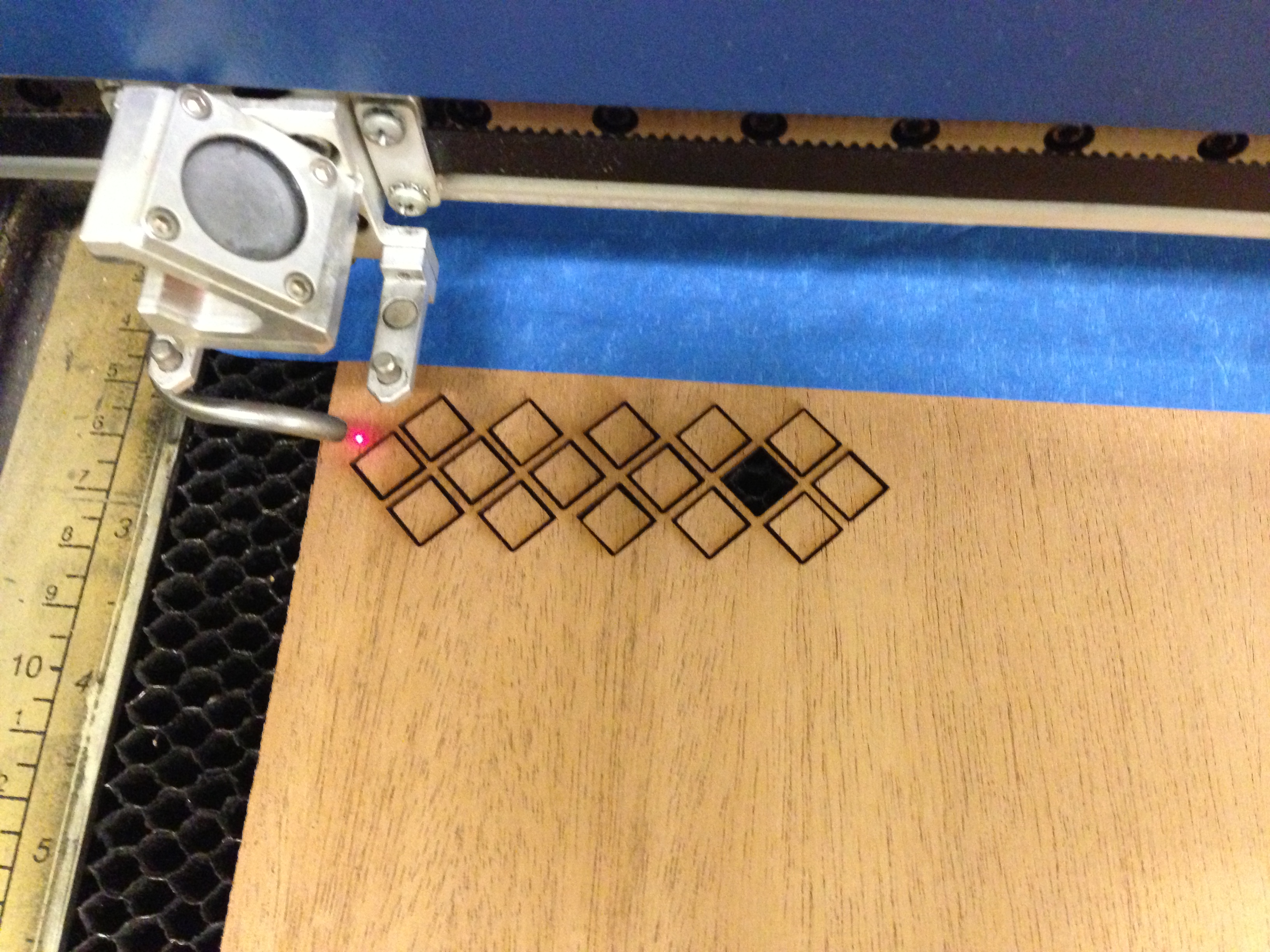 Easily Pick Up Many Pieces From the Laser Cutter Bed
