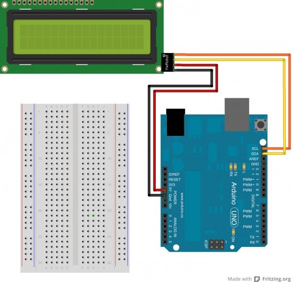 PacMan and Custom Characters on Arduino With a 16x2 LCD I2C YwRobot ...
