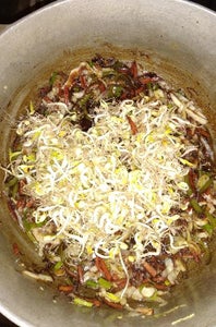 Sauté the Vegetables for the Stuffing