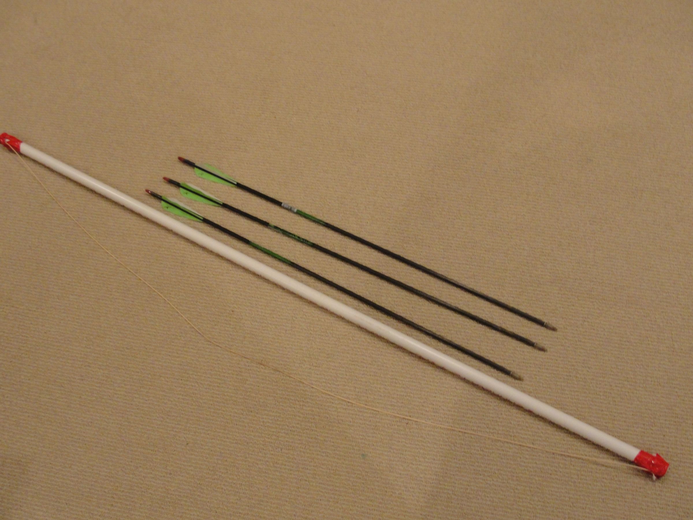 how to make a bow'n'arrow