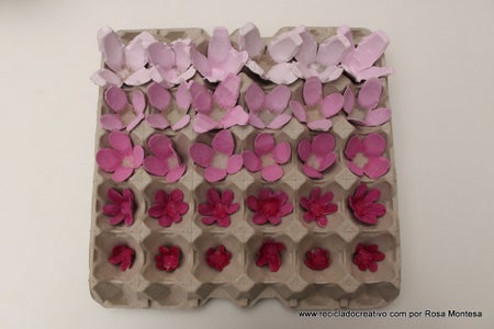 Painting in Different Shades of Pink