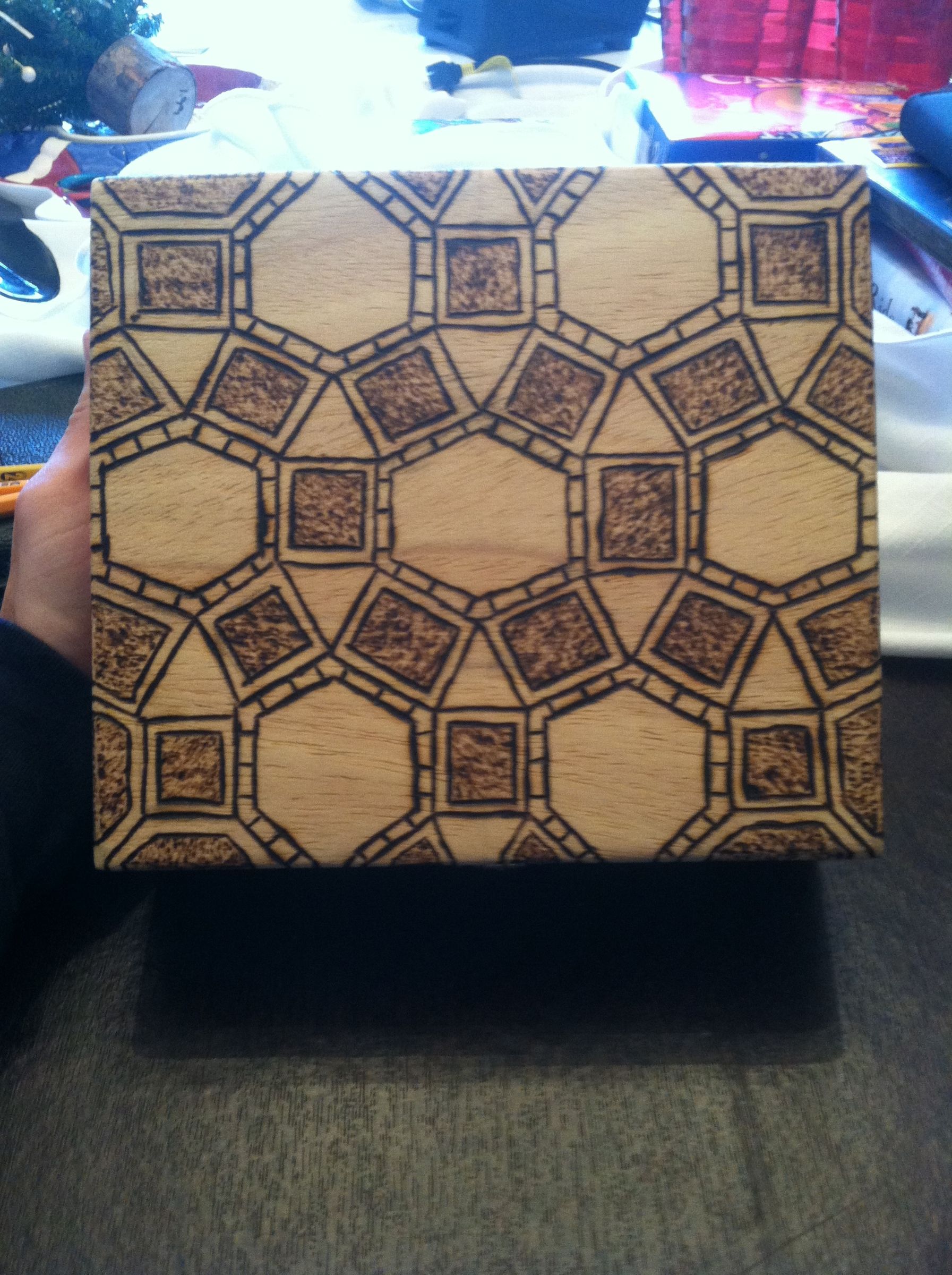 Woodburning a Cigar Box!