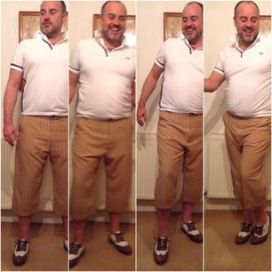 Sew Turn Ups on Mens Trousers