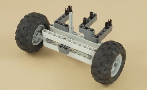 Lego NXT Steering Rover Programming and Building Instructions.