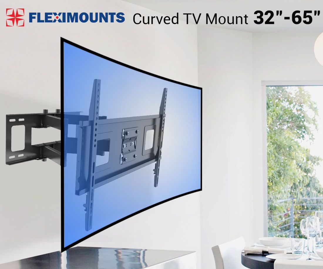 WALL MOUNT a CURVED TV