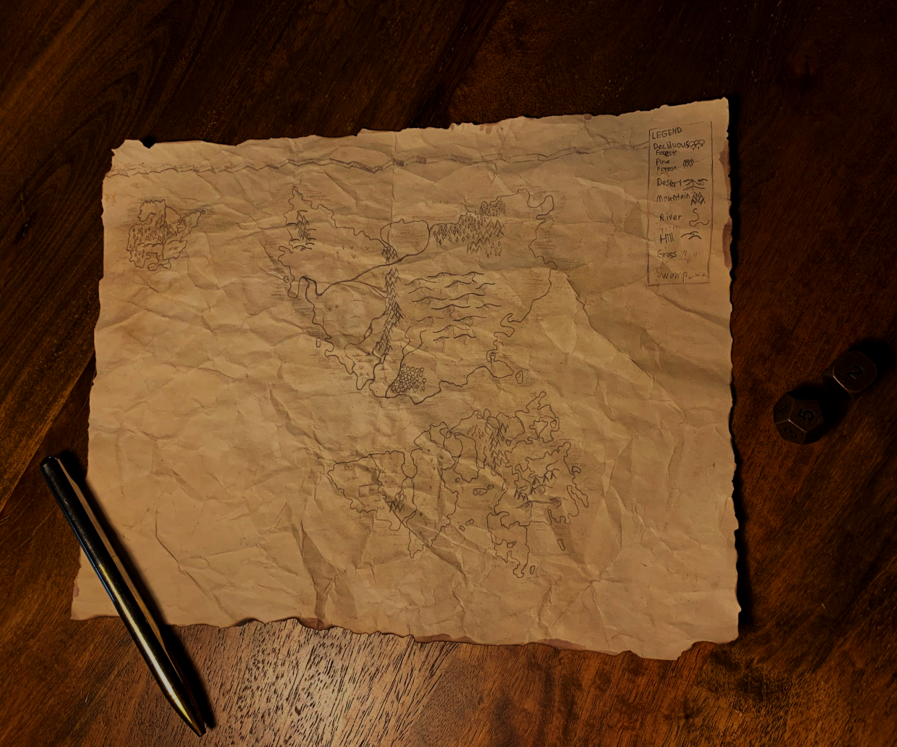 Epic Fantasy Map for RPGs