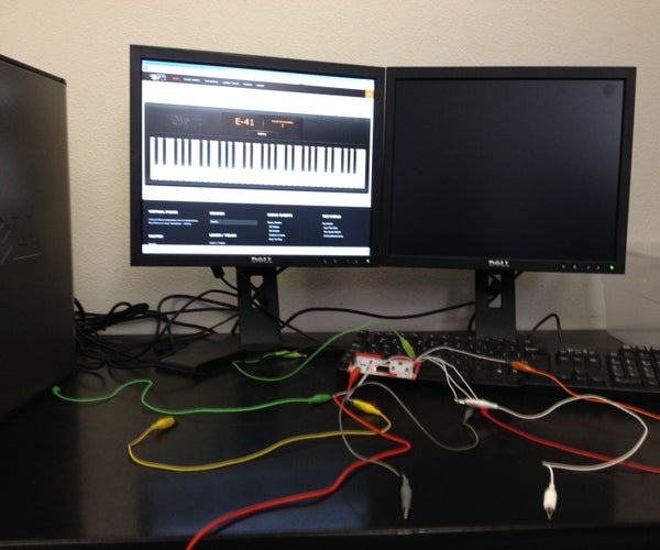 Human Piano Makey Makey