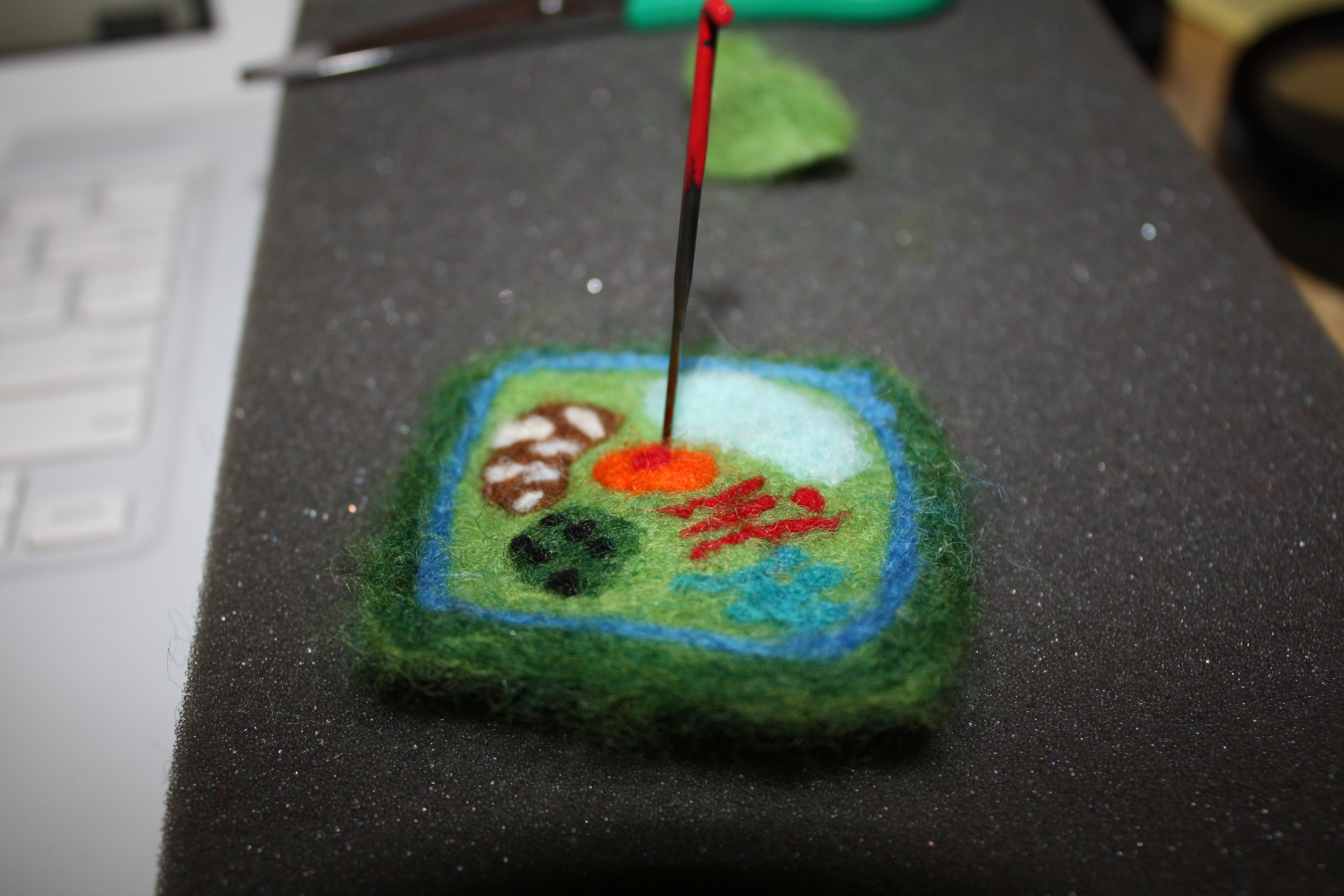 Needle Felted Plant Cell 11 Steps (with Pictures) Instructables