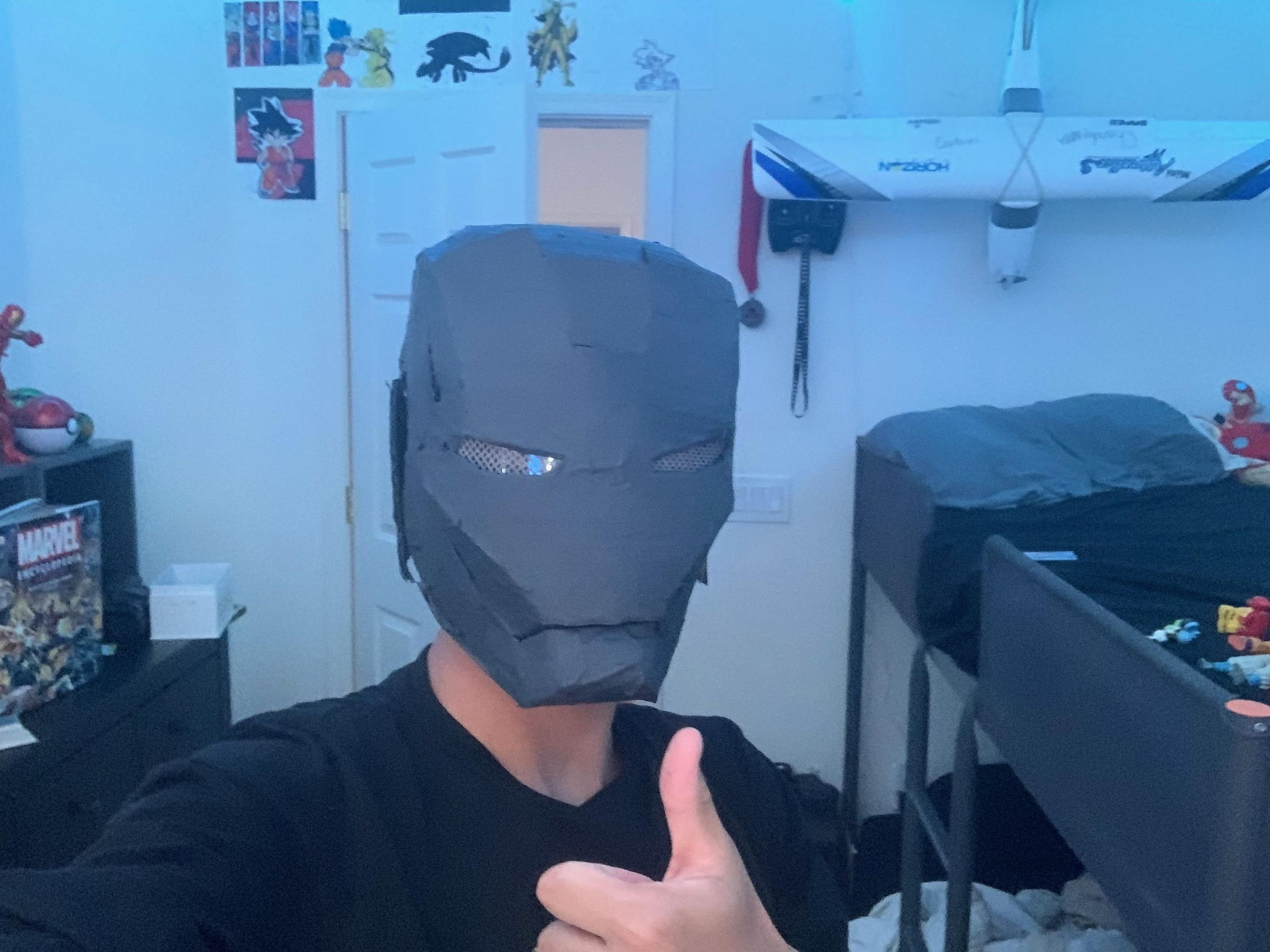 iron man helmet eva foam Mark 85 Armor Cosplay Pepakura File Templates Iron man helmet issue :