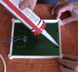 Fix Solar Panel to the Frame