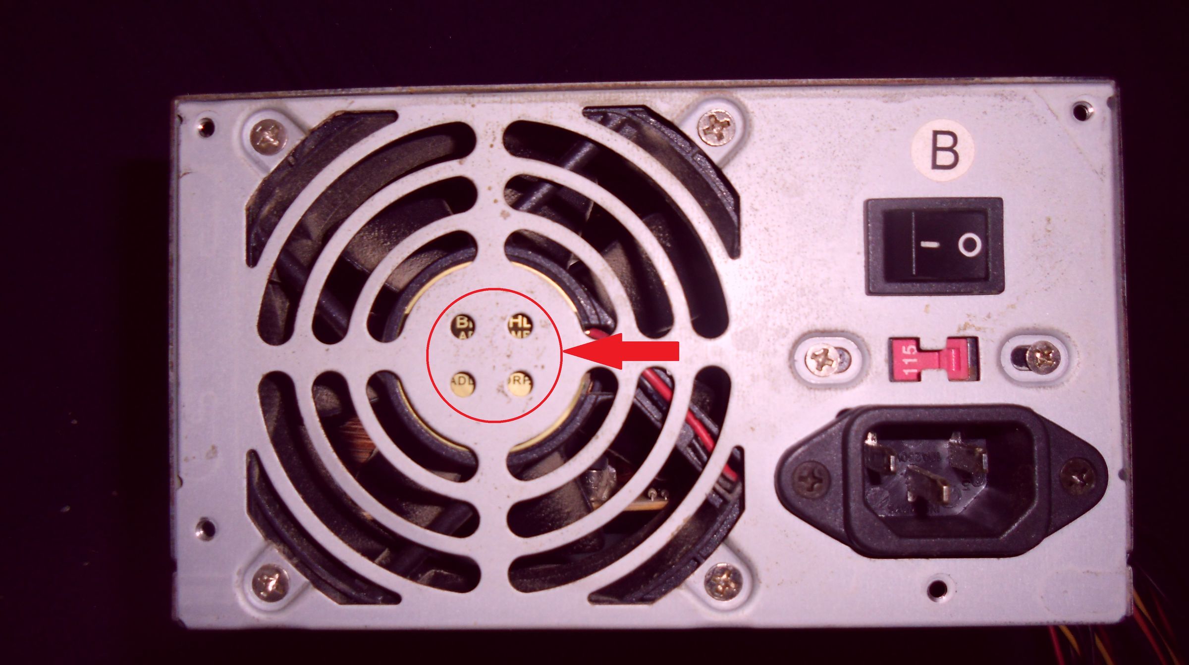 Fix a PC Power Supply Fan Without Needing Screwdrivers 4 Steps