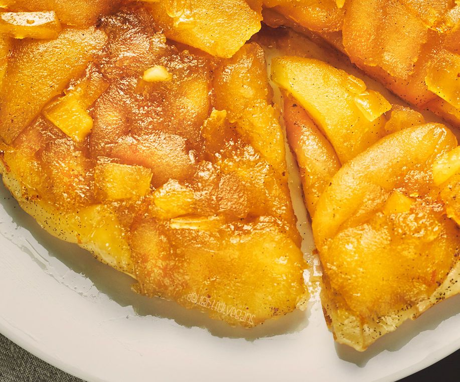 Vegan Apple Tarte Tatin