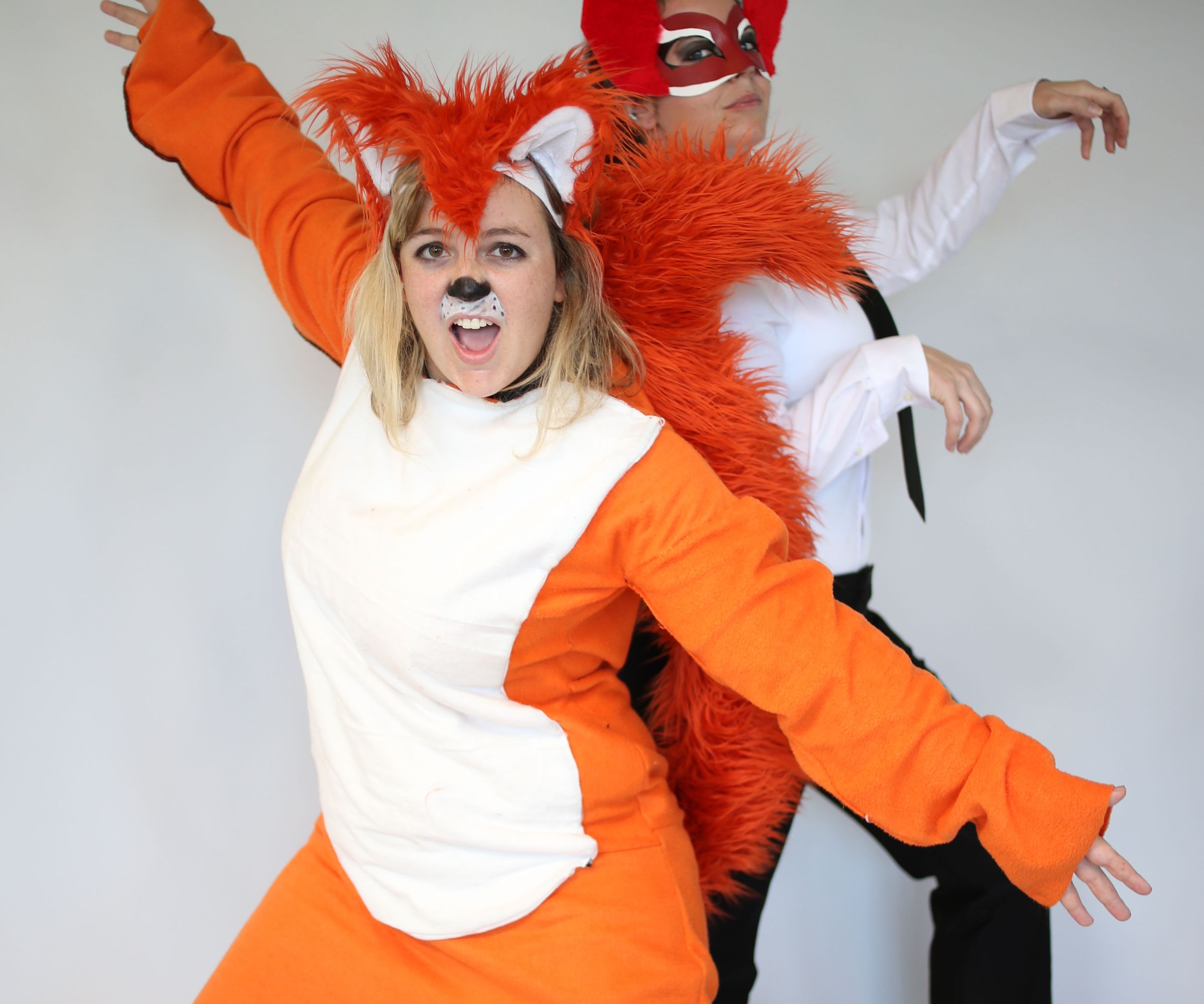 Homemade "What Does the Fox Say" Costume