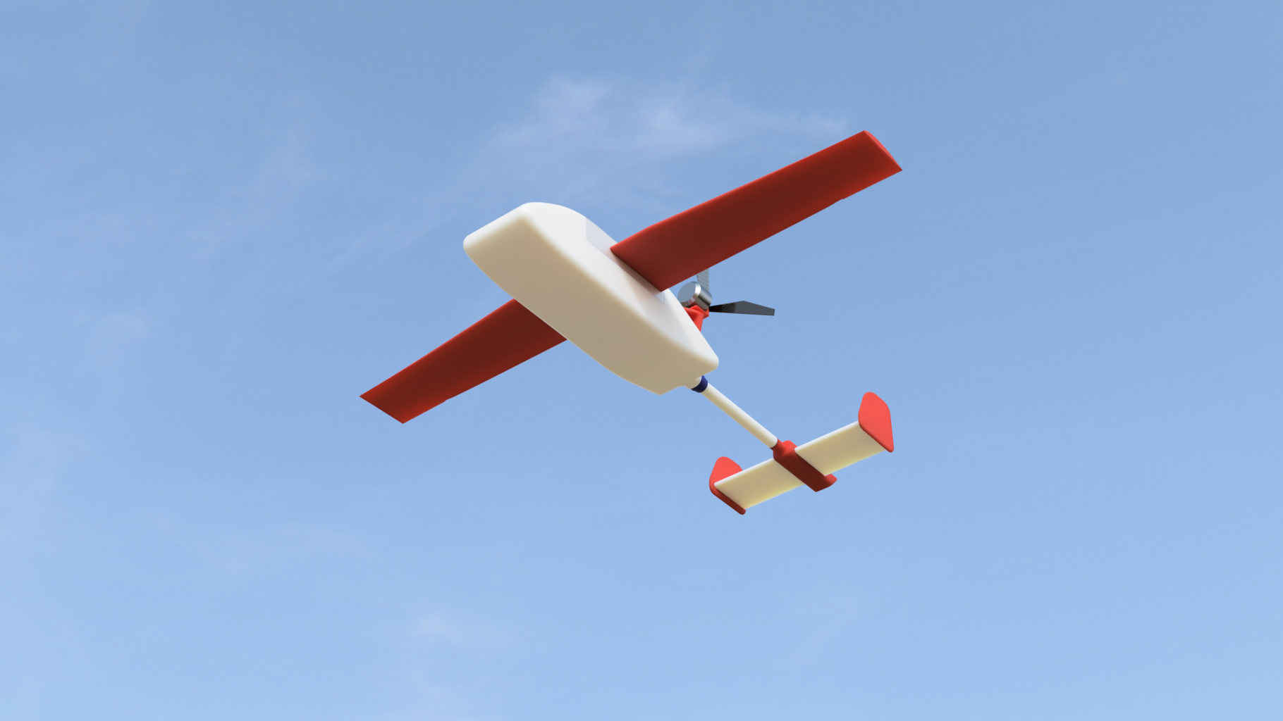 Autonomous Fixed Wing Delivery Drone 3D Printed 7 Steps with