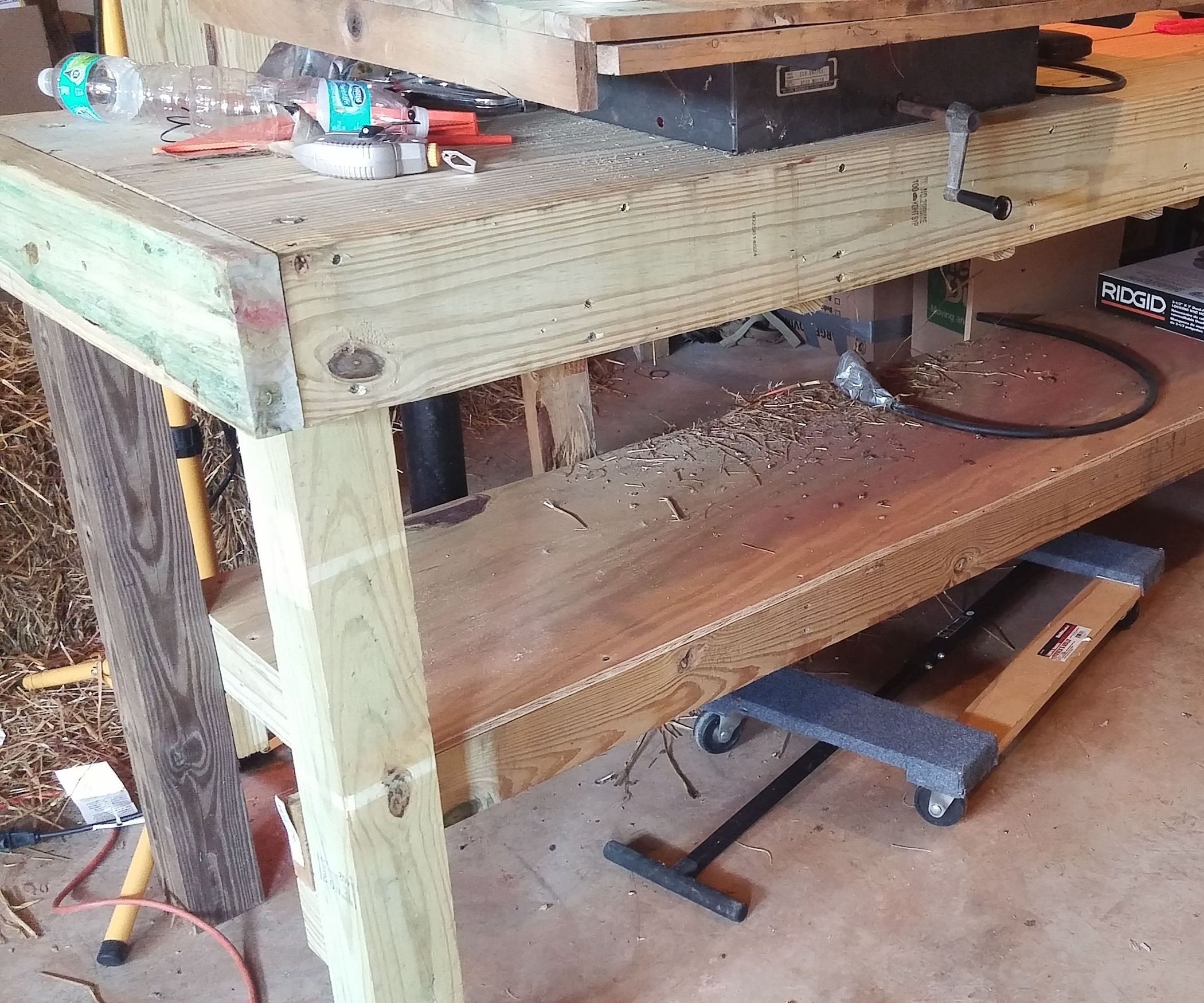 Simple and Heavy Workbench 8 Steps (with Pictures) Instructables