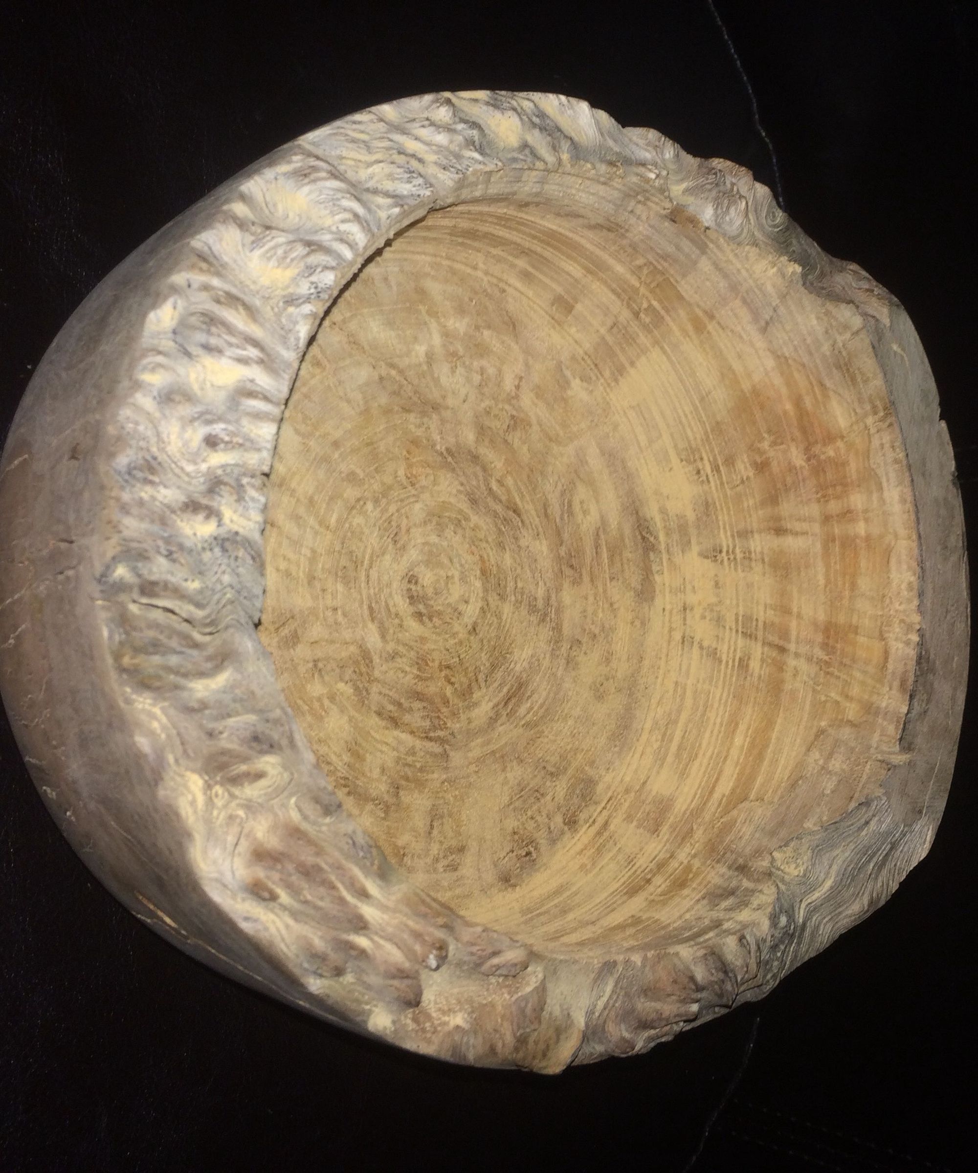 Wood Turning a Burl Bowl 